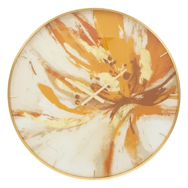 ZEGAR GLASS TOPLY Ø 80X5 cm
